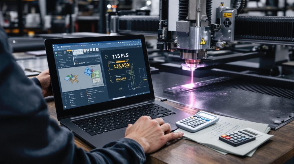 Laser Cutting Hourly Rate Calculation