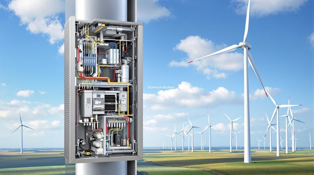 Aluminum Busbars Wind Turbines