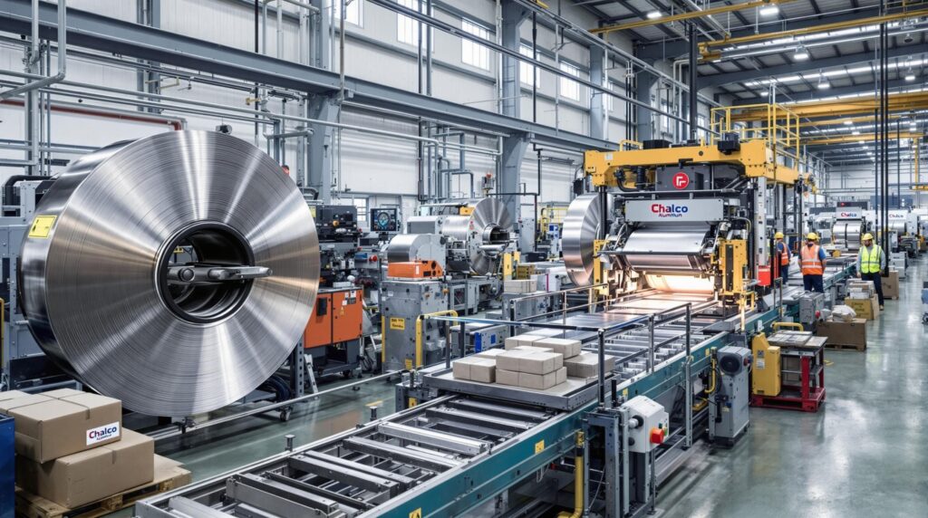 Chalco Aluminum Busbar Production