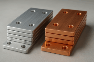 Comparison Scene: Copper vs Aluminum Busbars