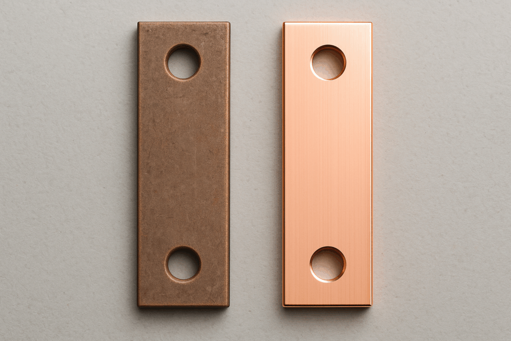 Replacement – New vs. Worn Busbar